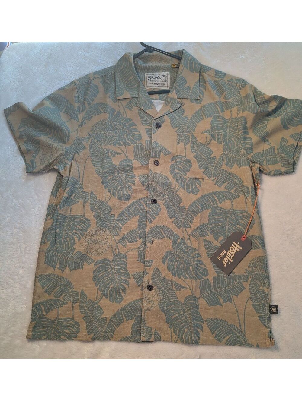 Howler Bros Monoloha Shirt HB X Land Cruiser British Khaki Medium